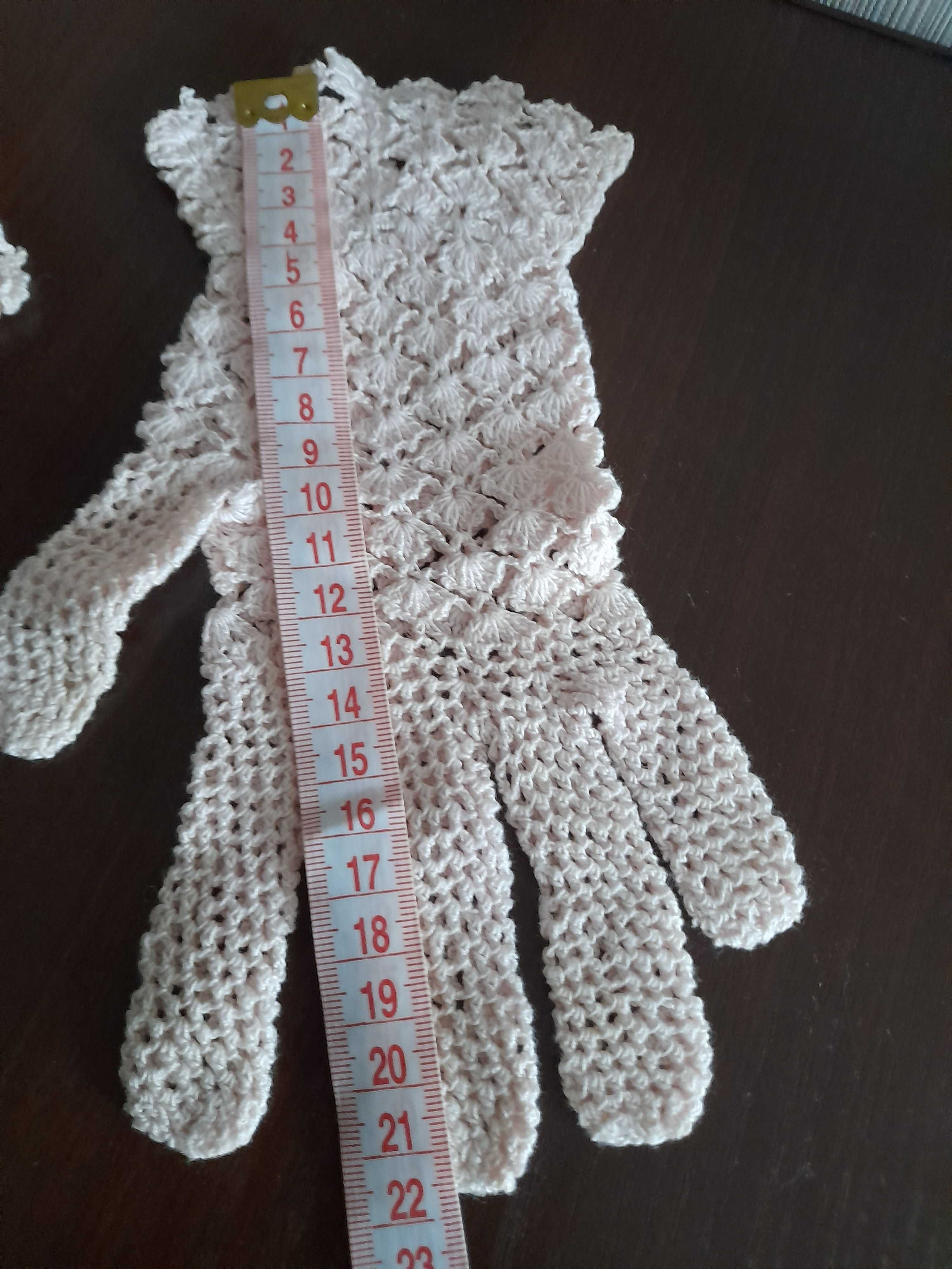 перчатки женские вязаные