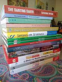 16 Livros Receitas Cozinha Sobremesas Refeições 3€ a 10€ (tudo 45€)