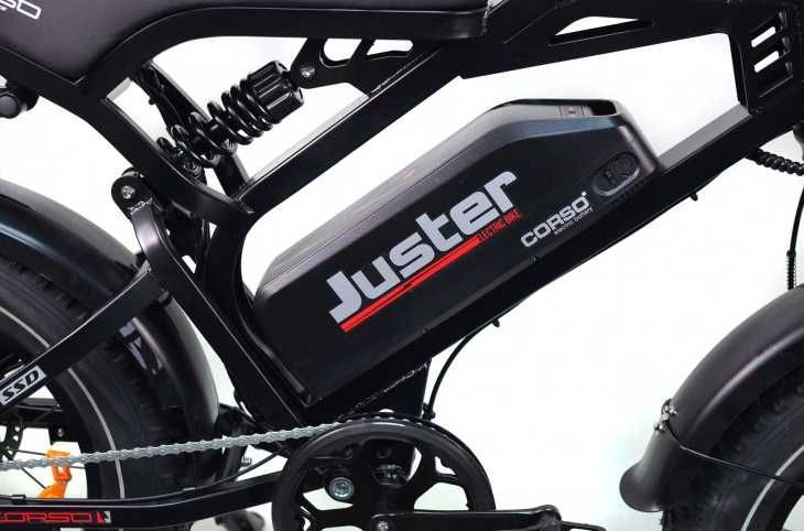 Електрофетбайк Corso 20" дюймів «Juster» потужністю 500W SHIMANO