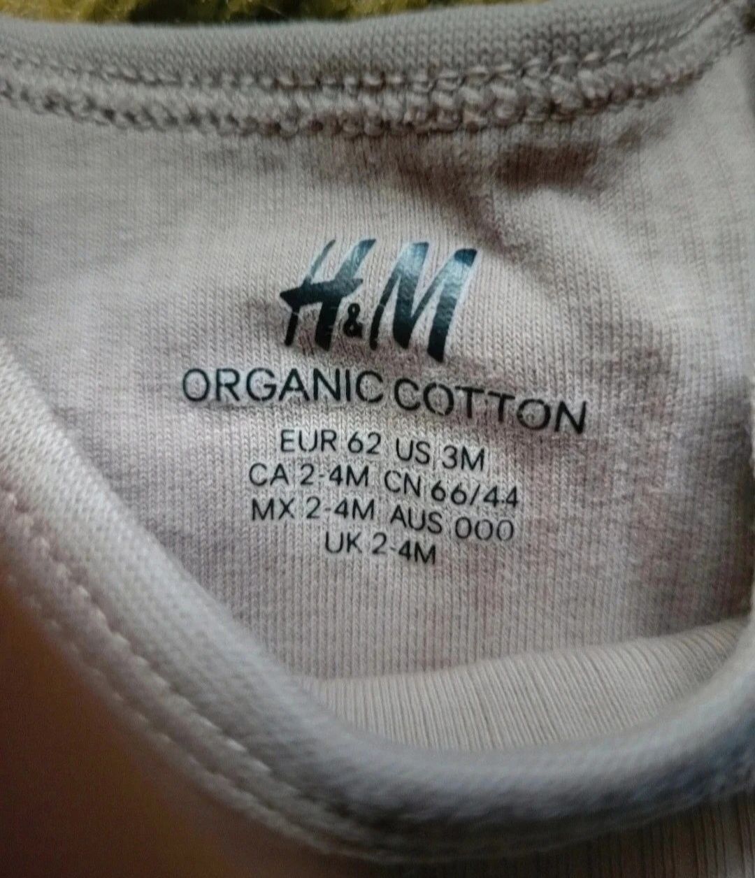 Body 3szt. z długim rękawem dla chłopca H&M rozm.62