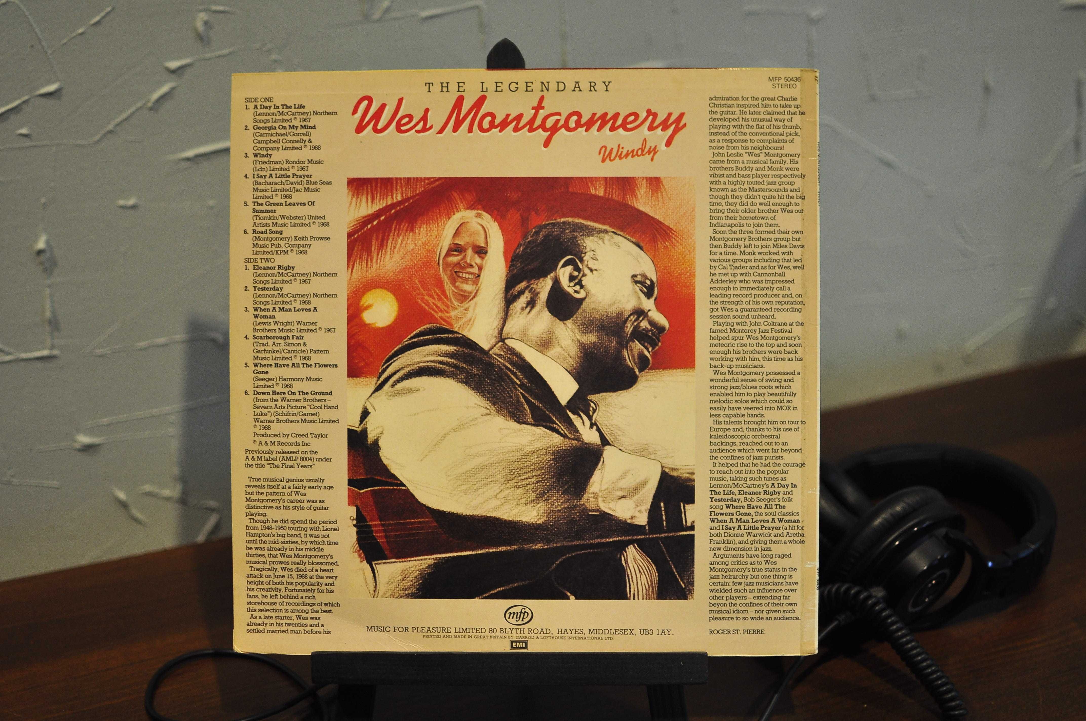 Wes Montgomery – Windy     LP Winyl Jazz Contemporary Jazz