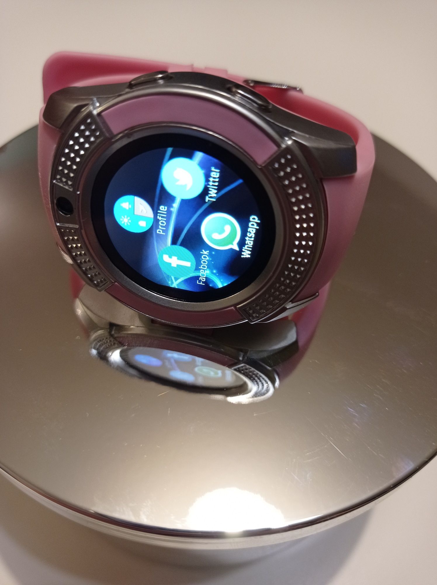 Smartwatch H6+ różowy