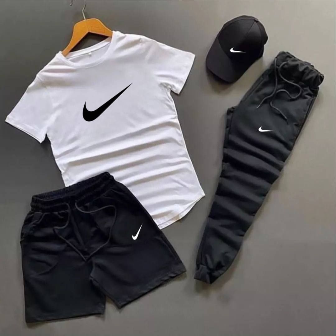 Футболка шорти Nike Jordan білий чорний