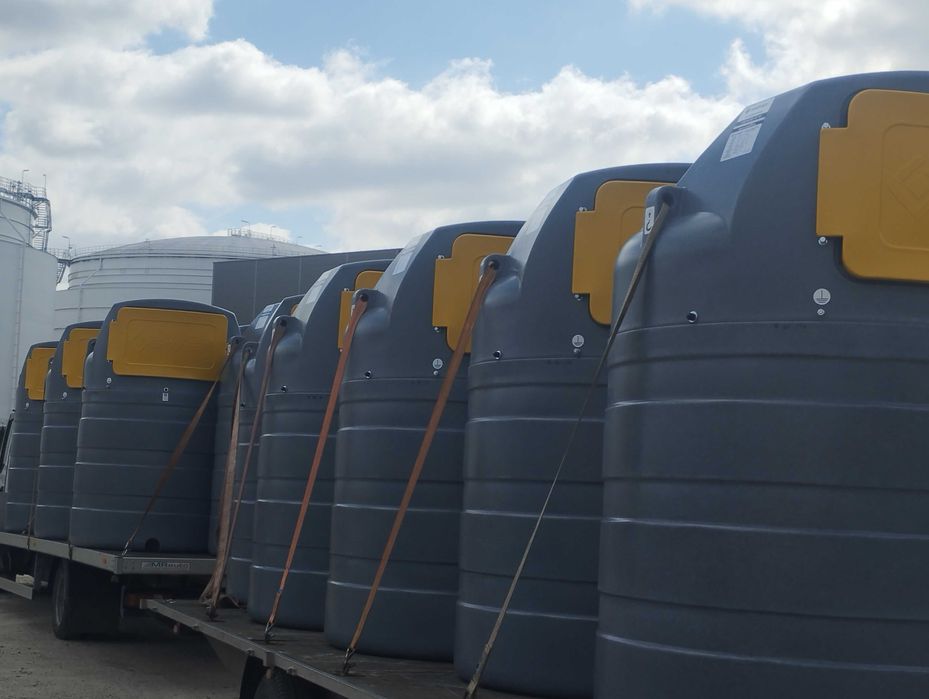 Zbiornik SWIMER 1500 l. + Licznik z Pamięcią 32 tankowań i wąż 8 m