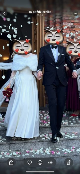 Futerko ślubne białe uniwersalne