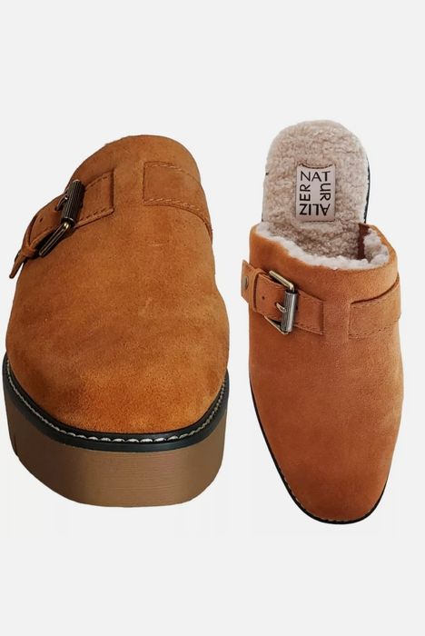 Мюлі сабо туфли угі шльопанці на платформі натуральна замша (40 р)