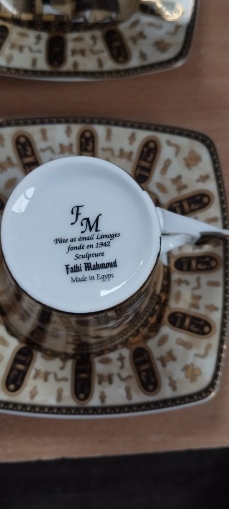 Чашка с блюдцем Египет