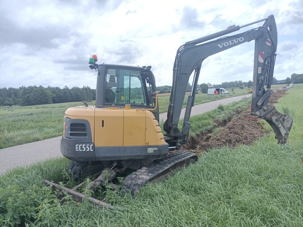 Koparka Volvo ec55c 5,8 tony na sprzedaż