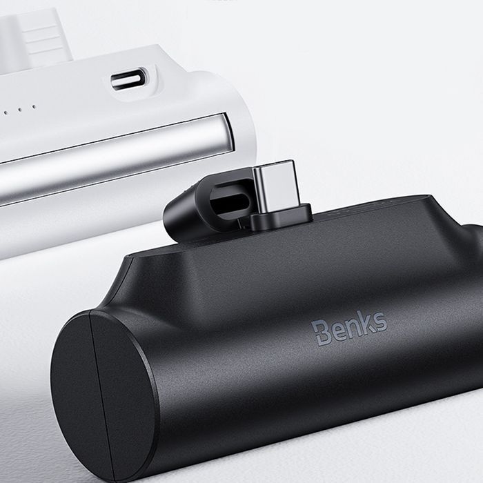 Benks Power bank 5000mAh PB15 Mini - Typ C - czarny