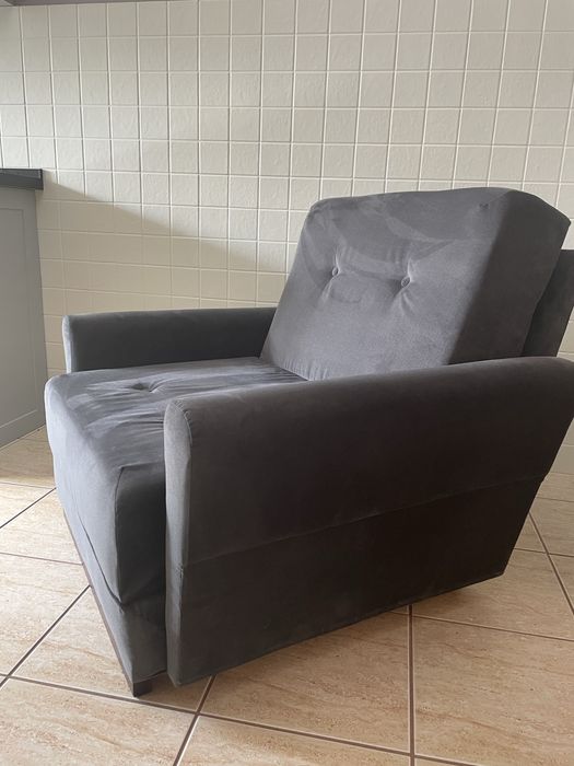 Fotele 2 rozkładane do spania – po renowacji