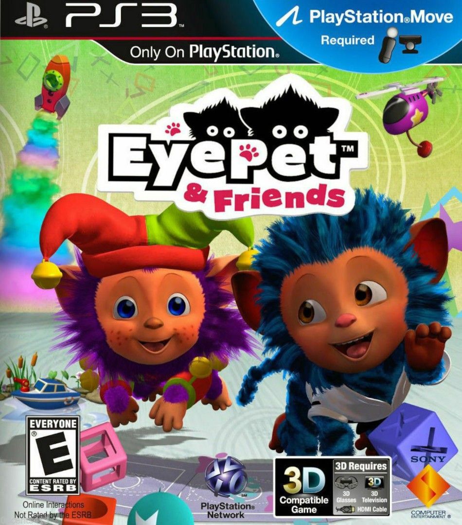 EyePet & Friends PS3 Uniblo Łódź