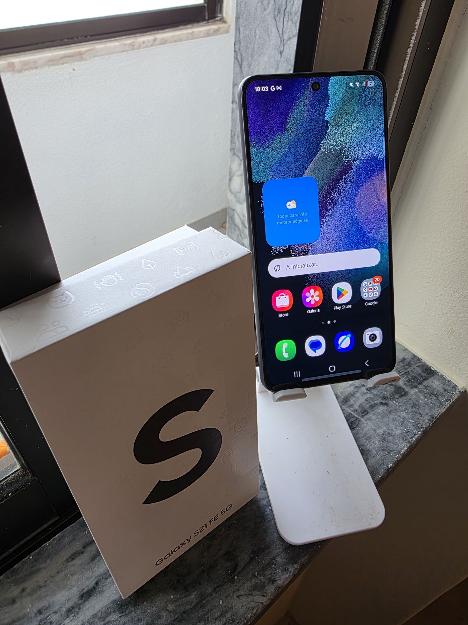 VENDIDO RETOMA/VENDA Samsung s21 fe 5g 256gb