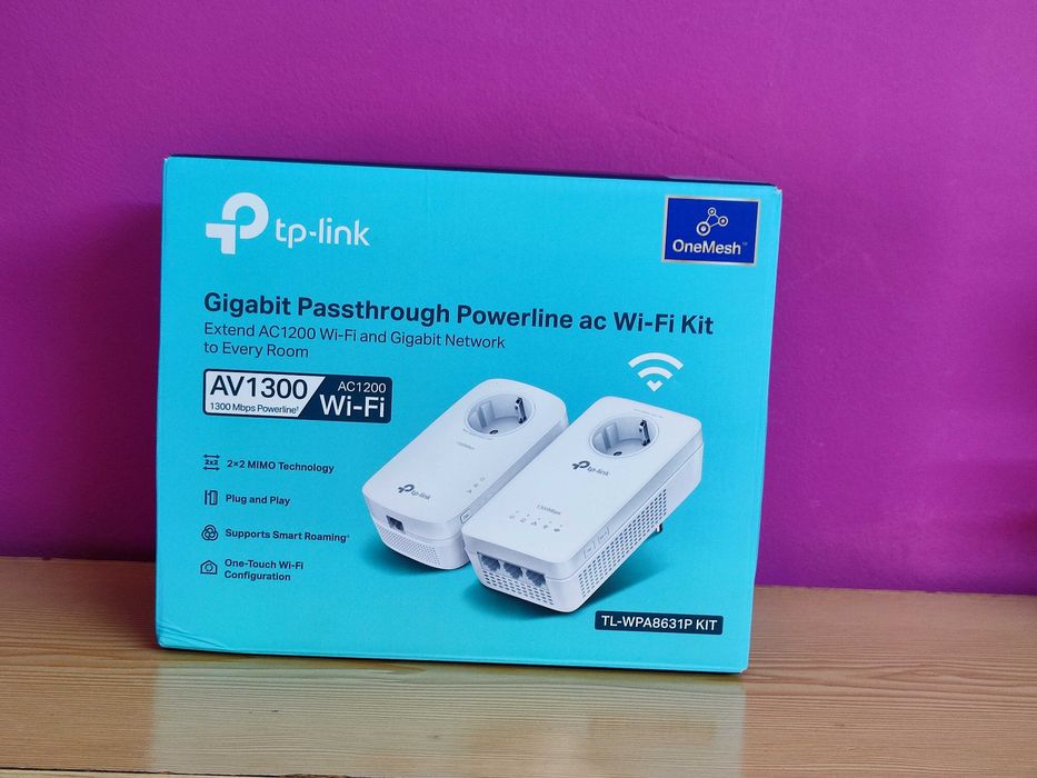 Kit Extensor Wi-Fi TP-Link AV1300 - Powerline