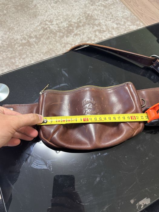 Шкіряна сумка, бананка Sharky Friends