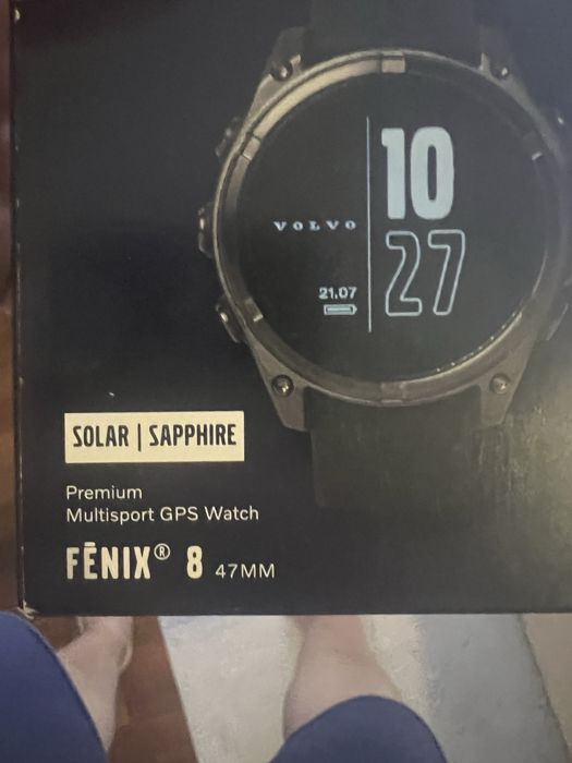 Relogio Garmin 8 polar