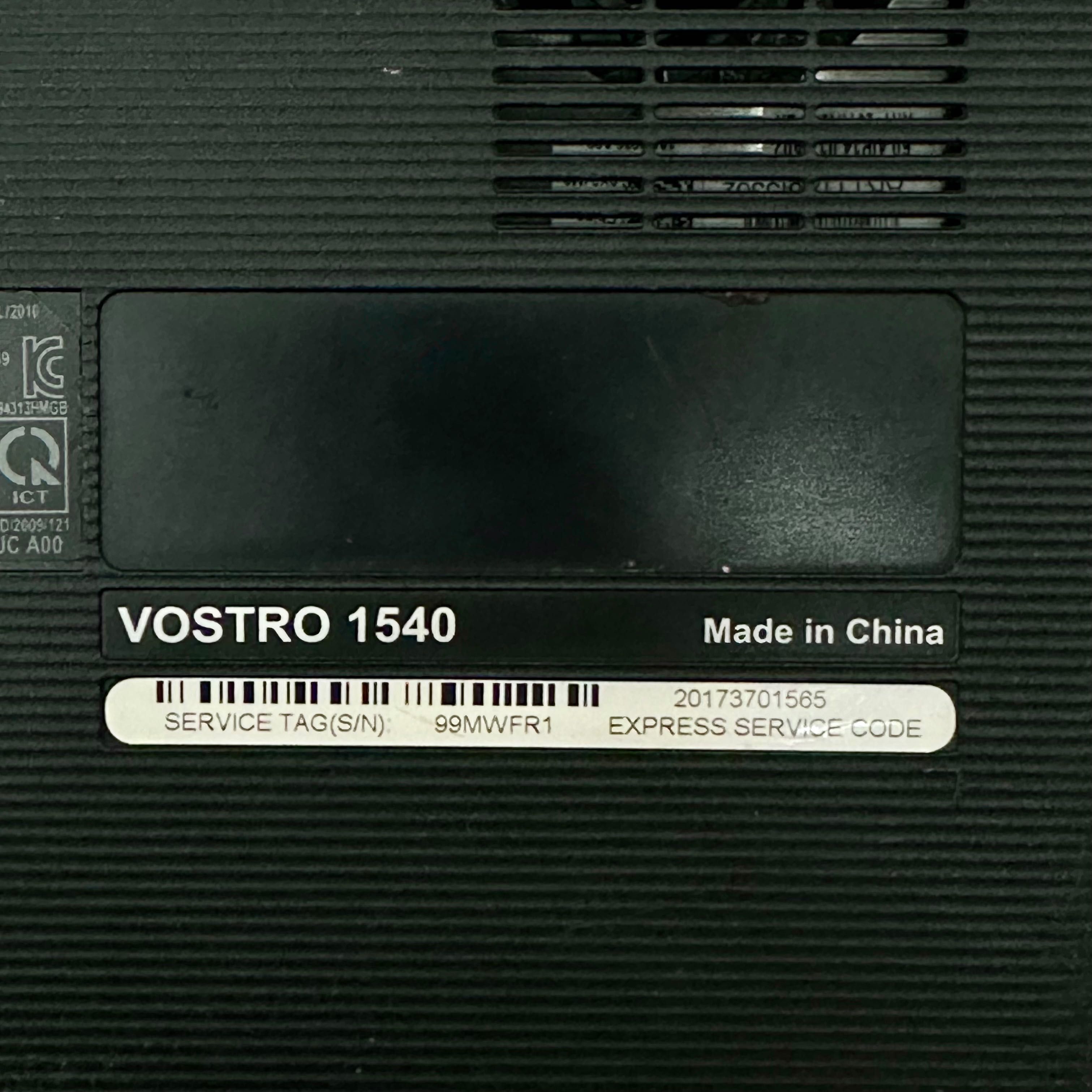 Ноутбук Dell Vostro 1540