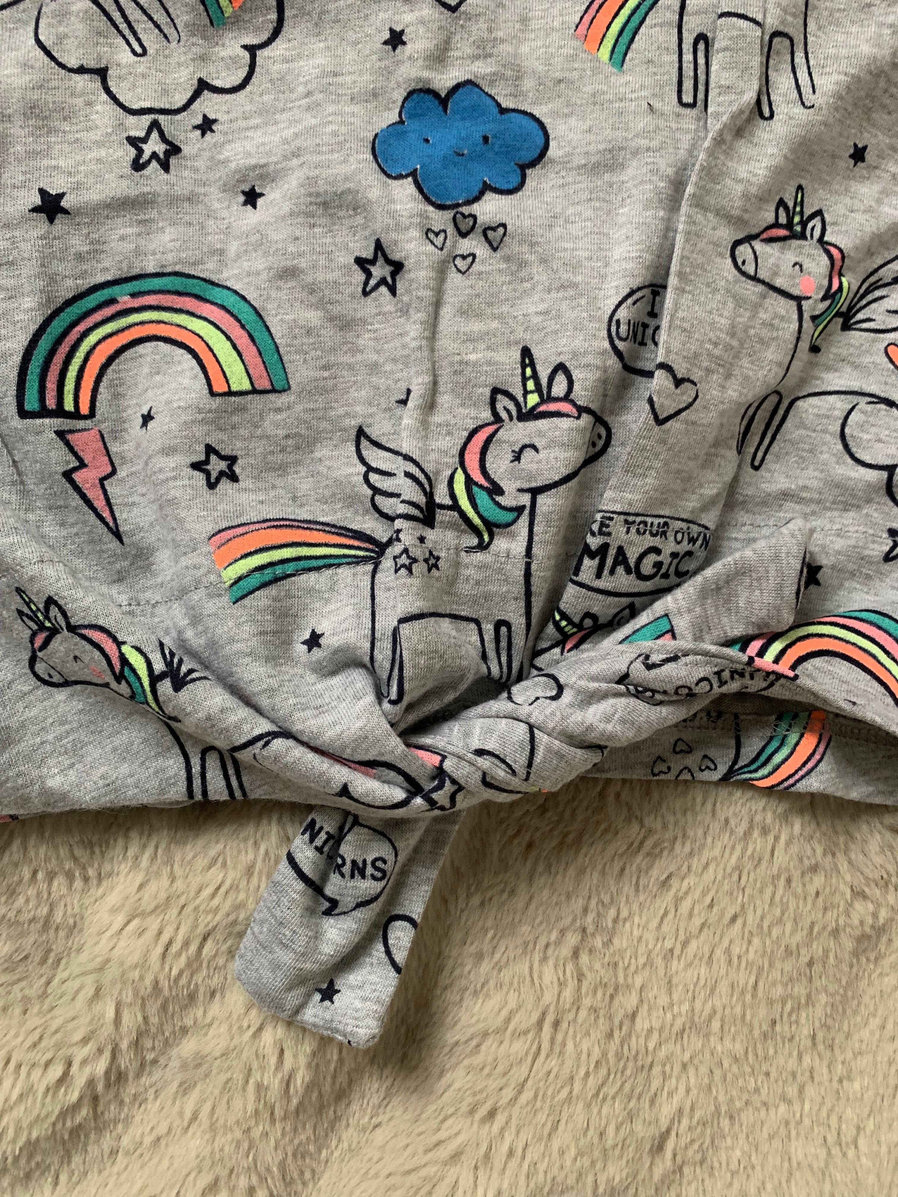 Tshirt dla dziewczynki, jednorożce 110, Pepco
