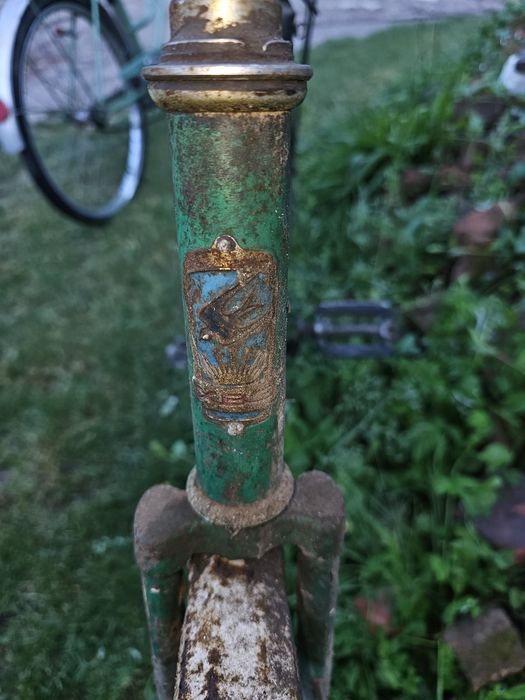 Zabytkowy rower Zssr retro vintage antyk