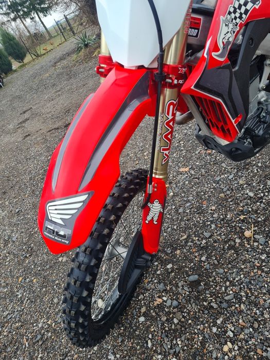 Honda CRF 450. 2018r akcesoria za 10k jak nowa półki XTRIG Yoshimura c