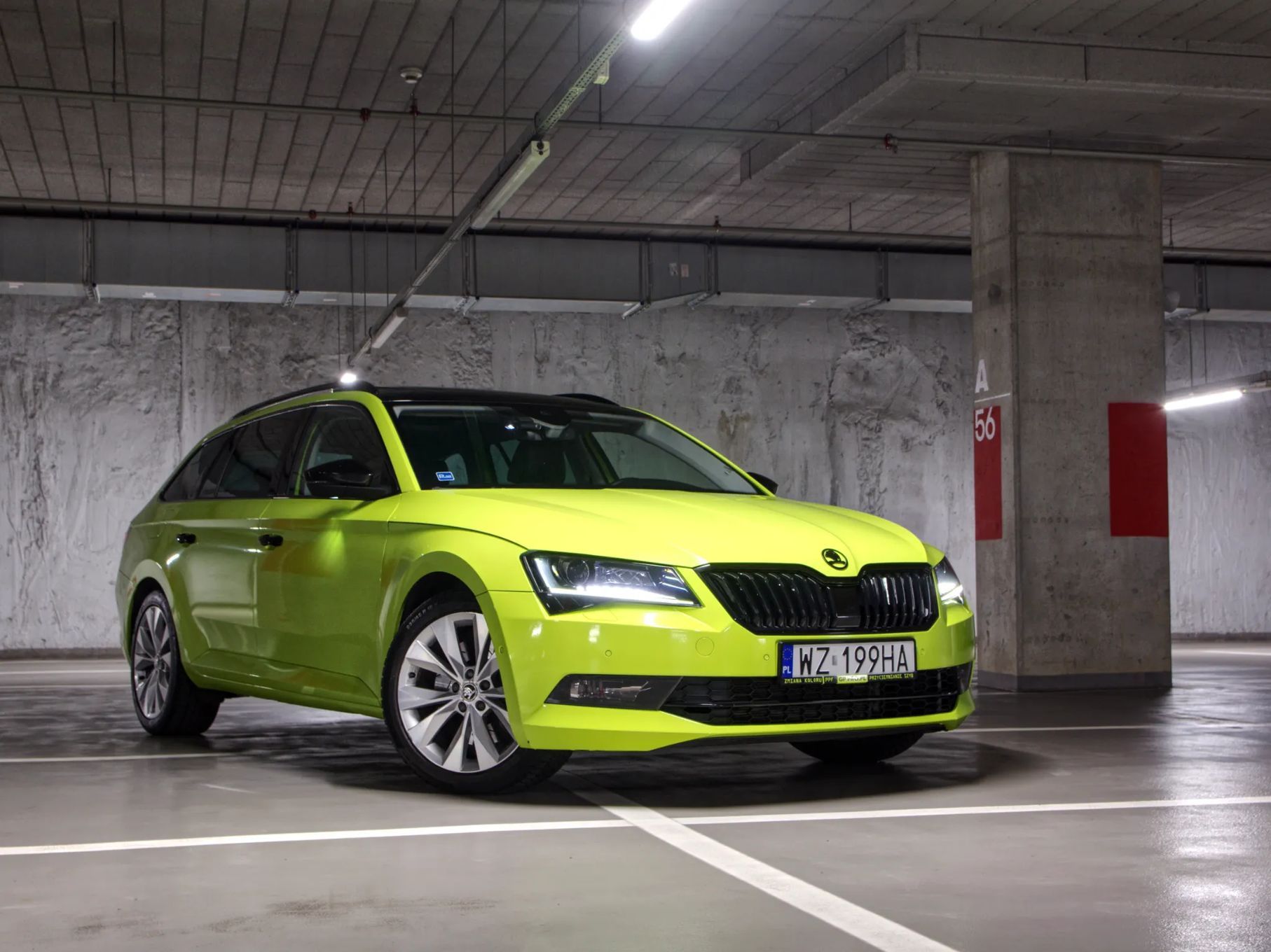 Skoda Superb Superb 2.0 TSI, 350hp, limonka lub bialy