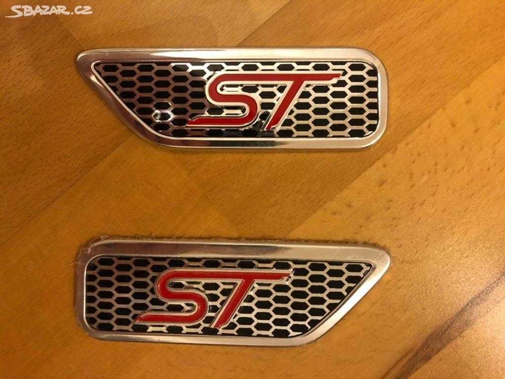 Focus MK2 ST emblematy polift kpl