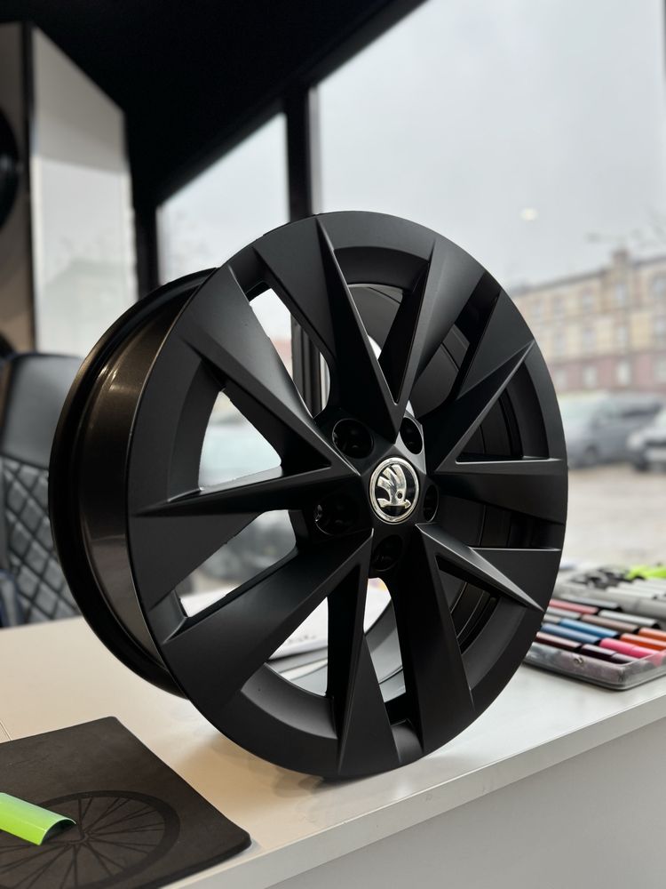 Komplet Alu Felg Skoda 17’ 5x112 57.1 Octavia i inne