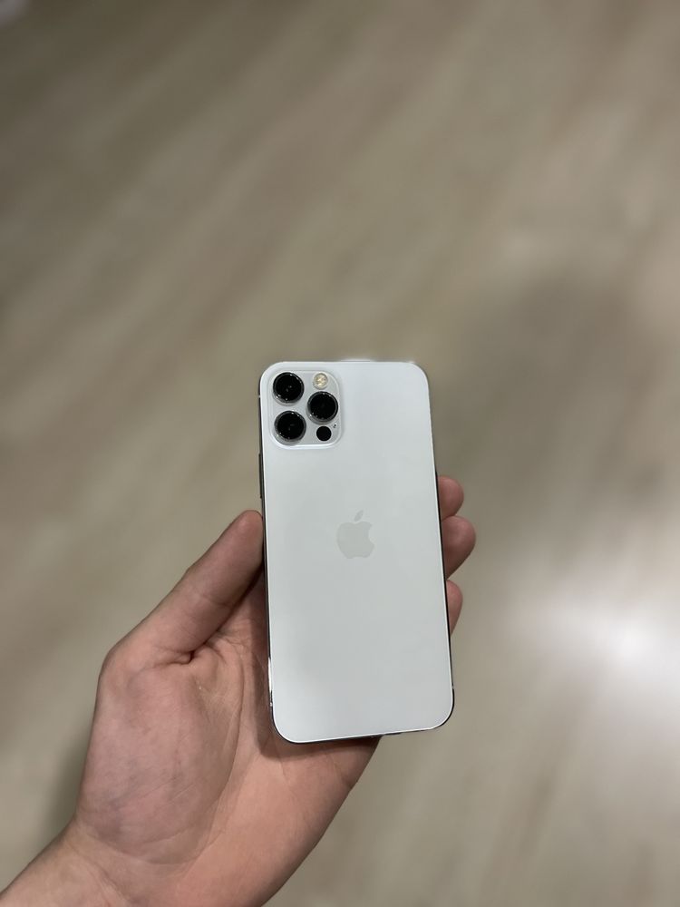 (430$) Apple Айфон/iphone 12pro 256gb Неверлок Silver АКБ:91%