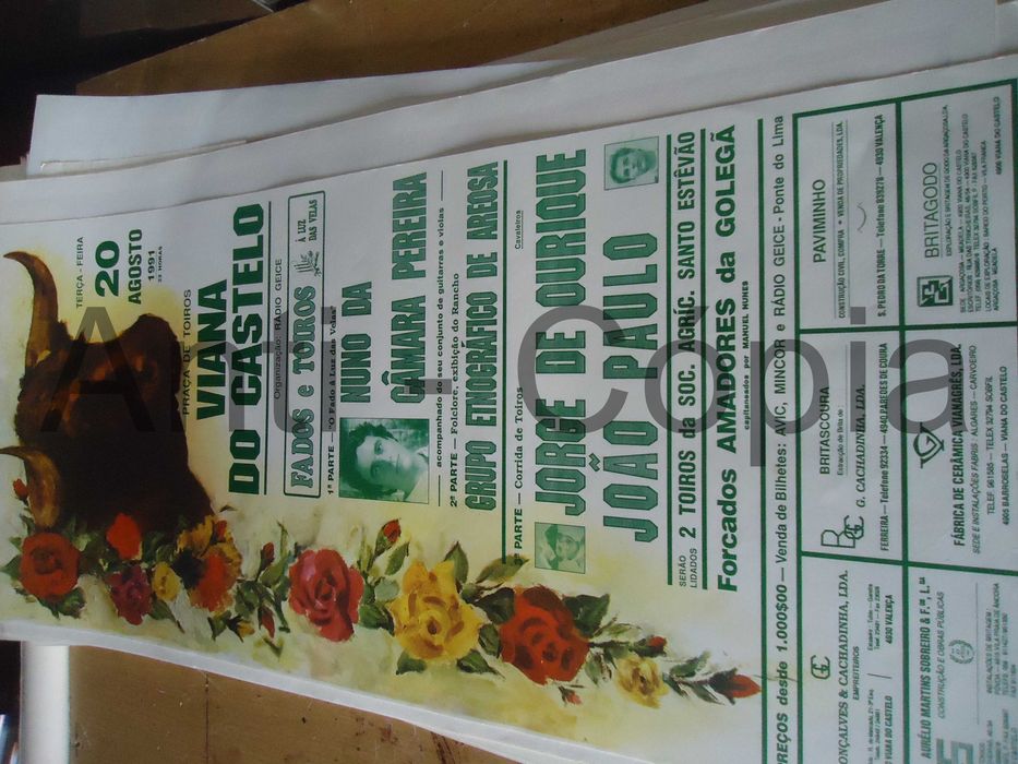 Toiros - Cartazes de Montra 12