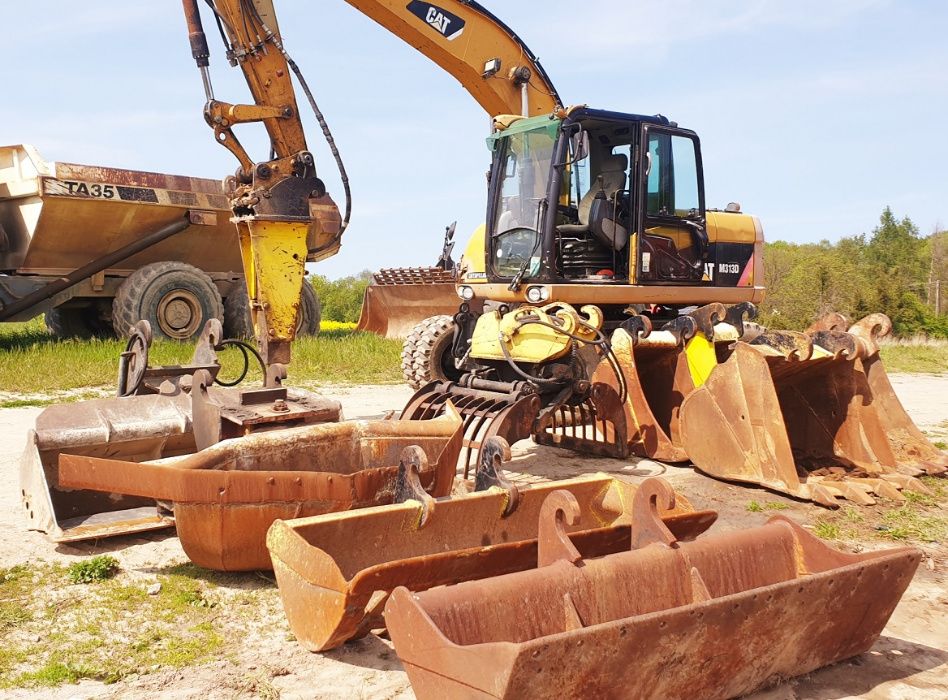 caterrpillar cat 318d 315 , 313d 316 łyżka skarpowa do rowów kopiąca