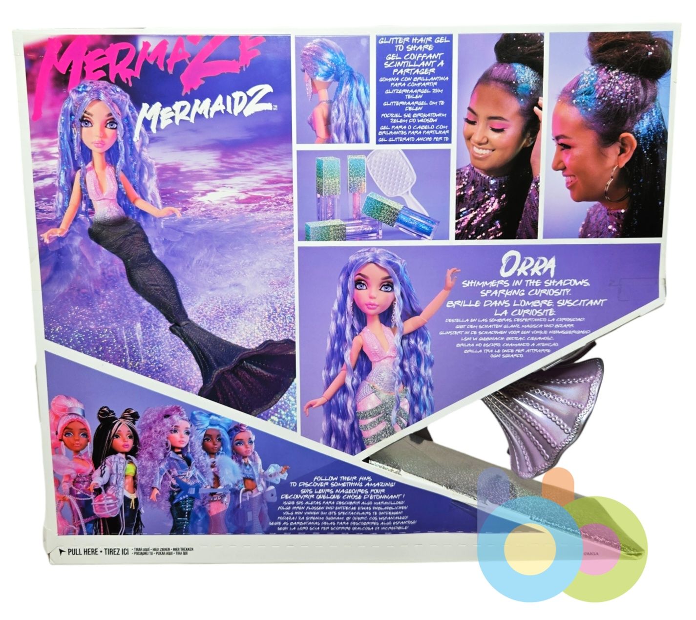 Лялька русалка MERMAZE MERMAIDZ Color Change Orra Deluxe