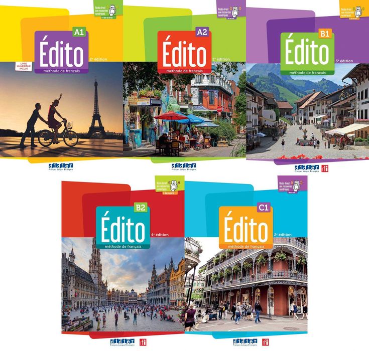 Edito A1, A2, B1, B2, C1 Nouvelle Edition