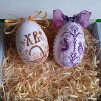 Писанка, декоративне яйце, вишивка хрестиком, декор до Великодніх свят