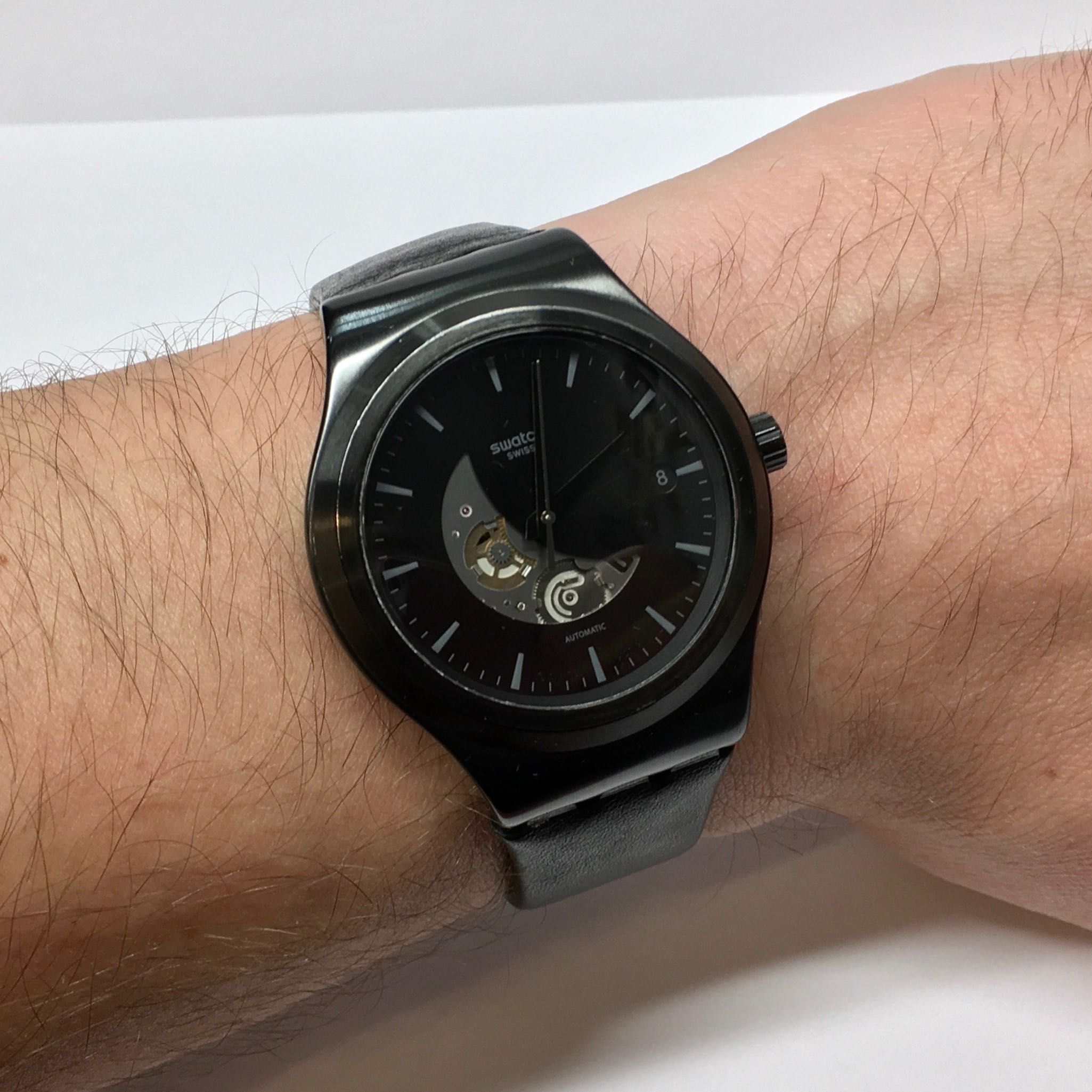 SWATCH Sistem Pilote YIB404 Zegarek męski 42mm AUTOMAT