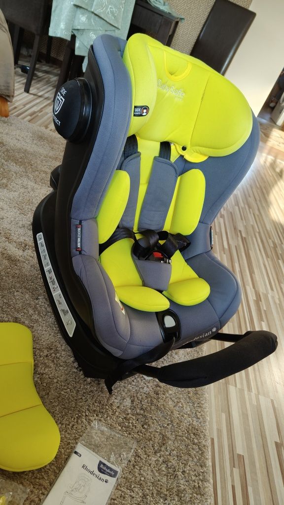 Fotelik Samochodowy Babysafe Rhodesian 360°  0-18kg ISOFIX