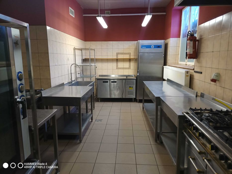 Do wynajęcia kuchnia cateringowa 72m/kw na Okęciu(tani prąd)