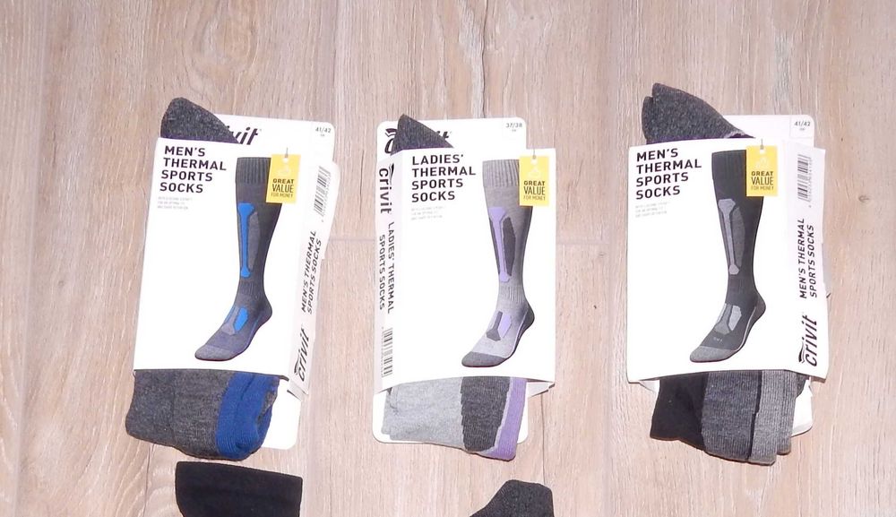 лижні носки шкарпетки високі гольфи Crivit Pro, Німеччина