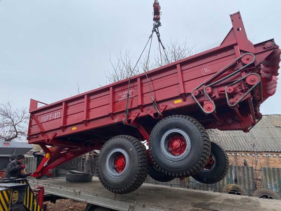 Гноєрозкидач ПРТ-10 (навозоразбрасыватель) від Заводу-Виробника!