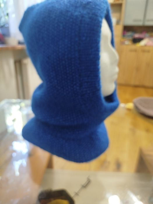 Balaclava damska hand made alpaka / poliamid / wełna