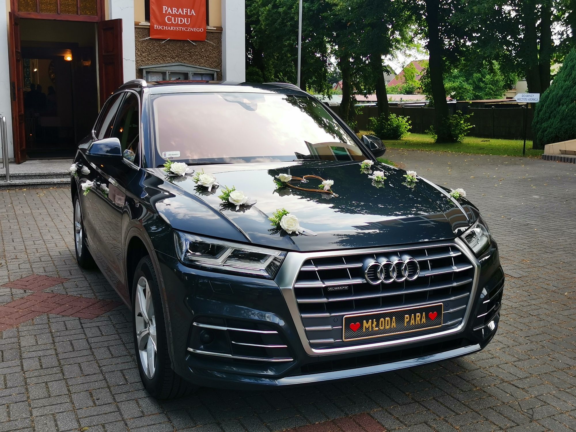 Auto do ślubu Audi Q5