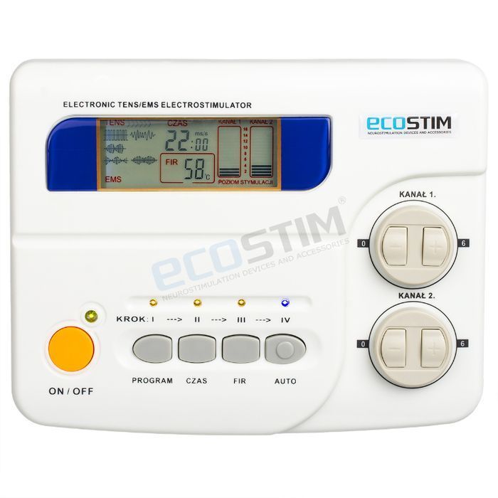 Elektrostymulator treningowy i przeciwbólowy TENS/EMS ECO80