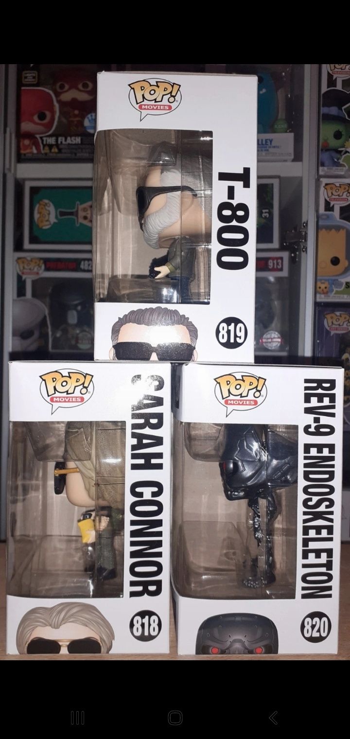 Terminator Dark Fate 3 pack Vaulted Funko