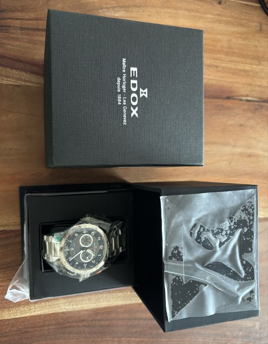 Zegarek EDOX CHRONORALLY 10114 3NMO NO NOWY, okazja!!!