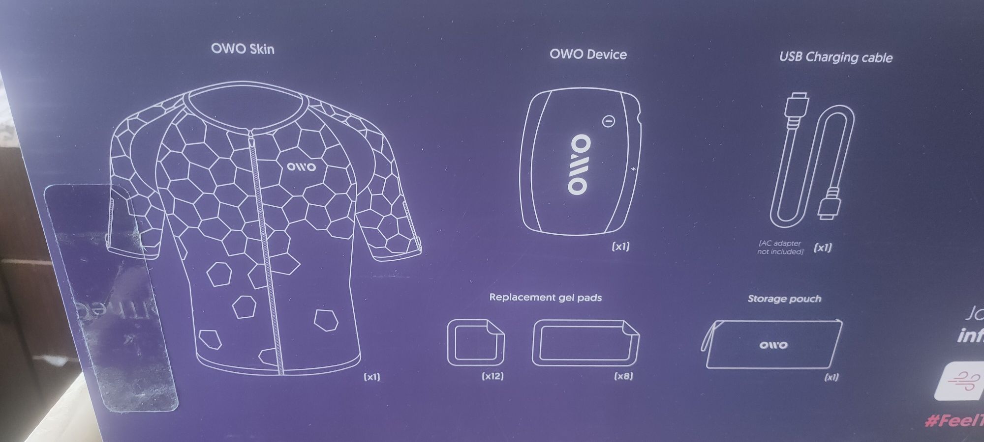 Roupa haptica para jogos