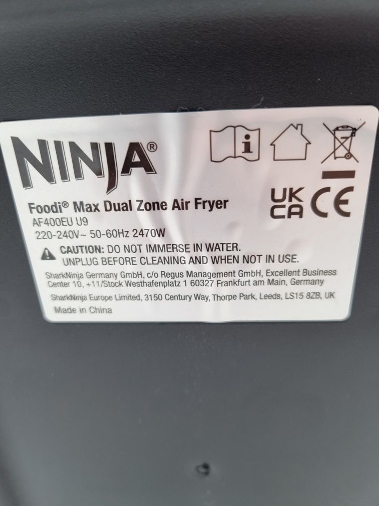 Frytkownica beztłuszczowa Ninja Foodi Max Dual Zone AF400EU