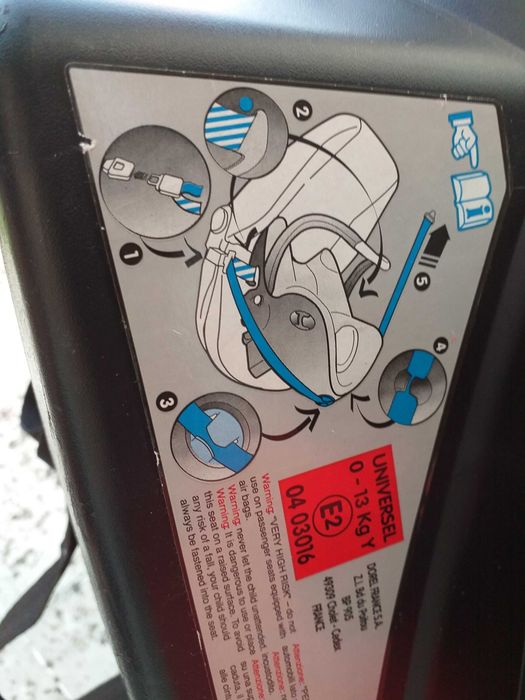 Cadeira "ovo" recém nascido Reatis