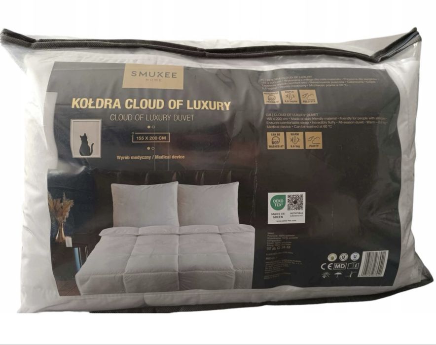 Kołdra 200x220 Cloud of luxury biala