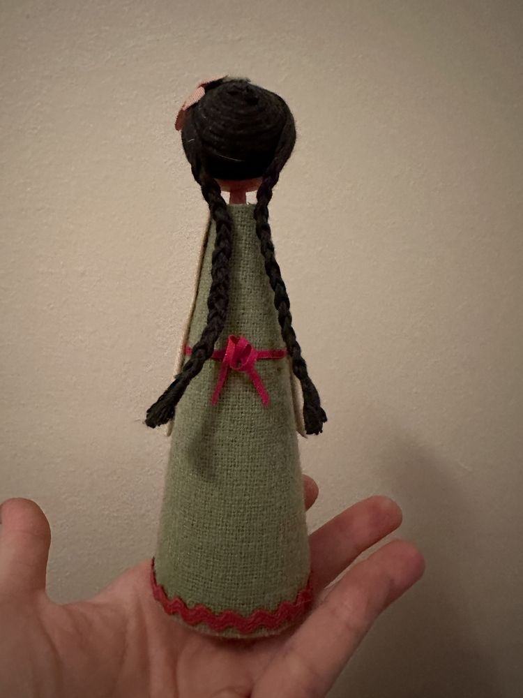 Antique peg doll