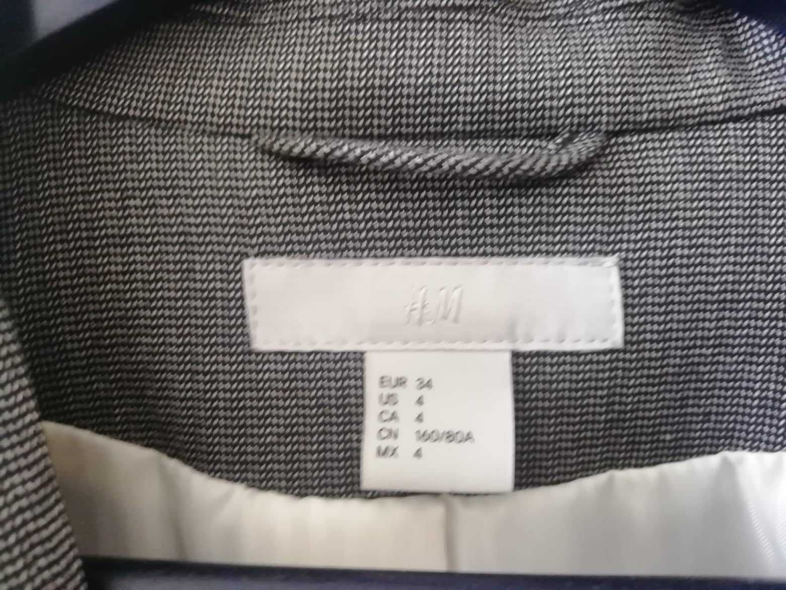 Blazer Cinzento H&M