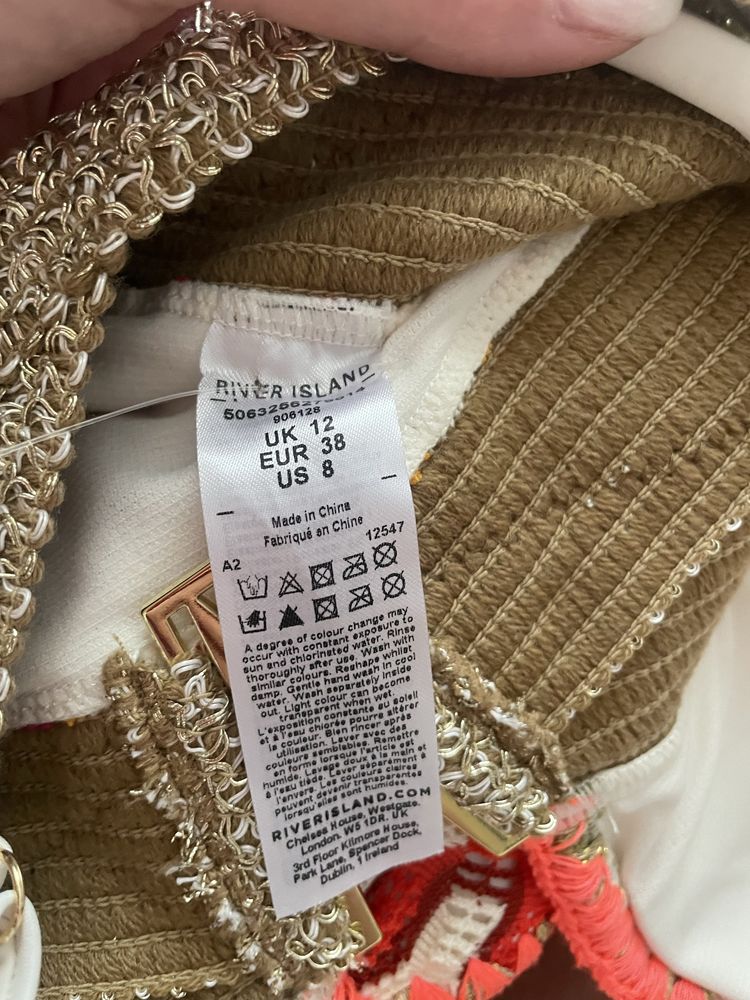 Купальник новий river island розмір м