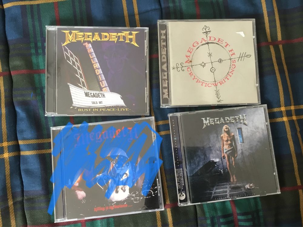 Megadeth - vários discos